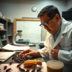 Nest Parasite Insects Living Only Inside Termite Nests