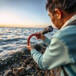 Rare Marine Bug That Moves Only by Waves