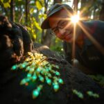 Ants Shining Like Translucent Glass