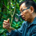 Caterpillar Resembling a Cats Face Sphinx Moths Camouflage