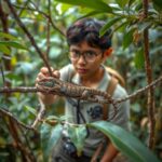 Satanic Leaf Tailed Gecko Camouflage