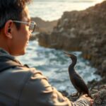 The Evolution Story of the Flightless Bird the Galapagos Cormorant