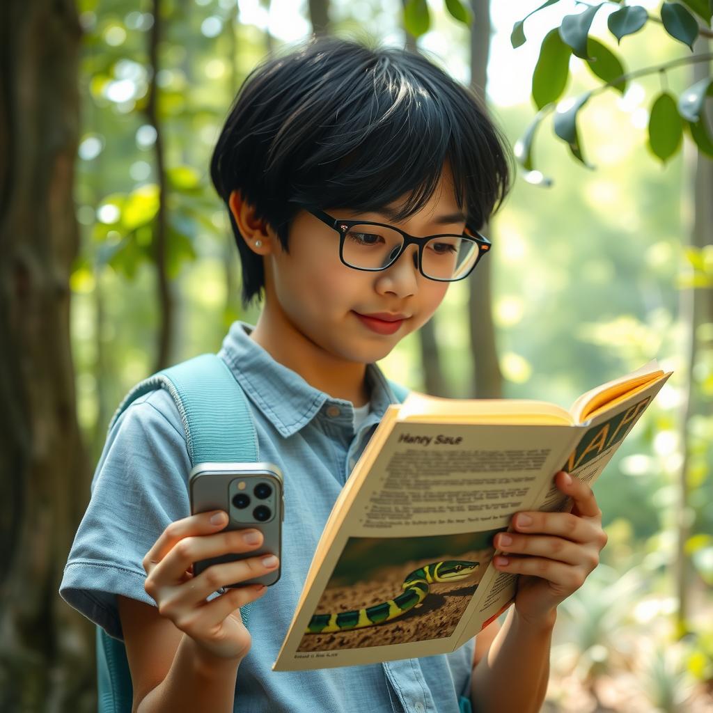 The Identity of the New Green Tinted Panda Snake