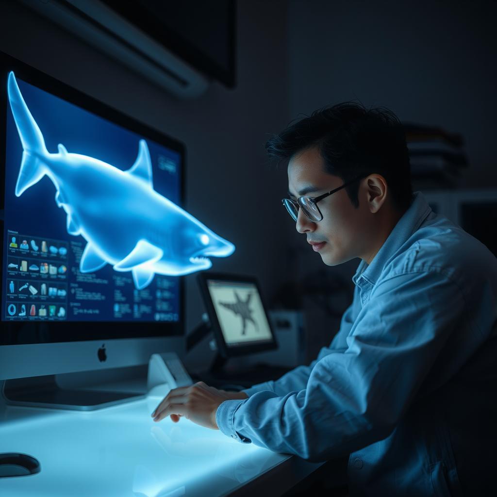 The Mystery of Transparent Skin and Glowing Eyes Ghost Shark