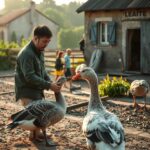 The Secret of Human Friendly Geese from Ancient France