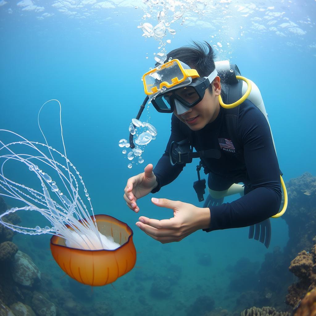 Transparent Hunter That Paralyzes with Poison