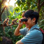 Yucatan Pig tailed Monkey Observation