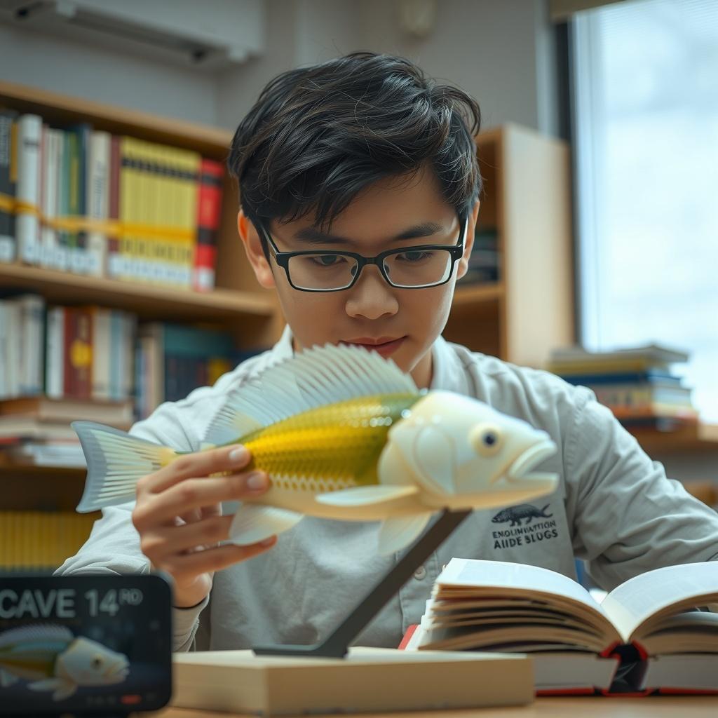 Life of Cave Fish Without Light