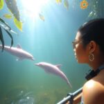 Pink Dolphin the Pink Dolphin of the Amazon River