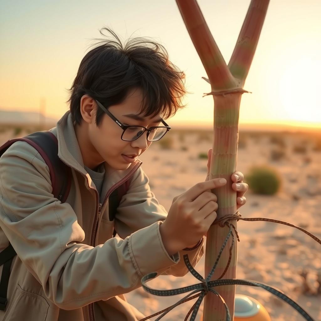 Living Fossil Plant of the Welwitschia Desert