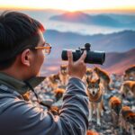 Rare Wolf Living in Ethiopian Highlands