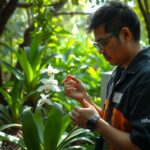 The Enchantment of Ghost Orchid in the Forest