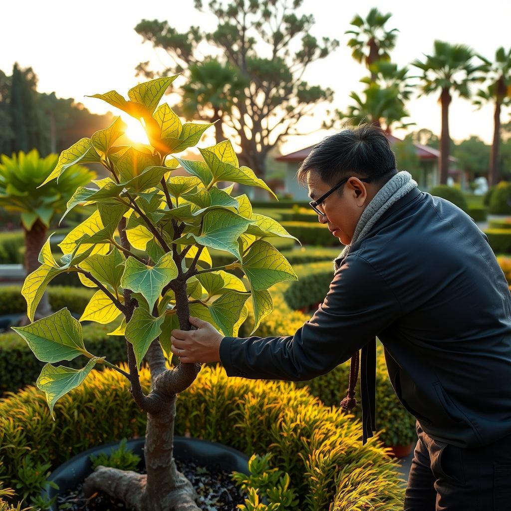 Devils Hand Tree Mysterious Appearance of a Rare Plant