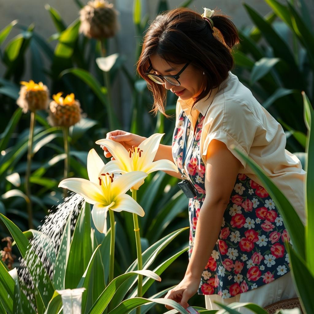 Pineapple Lily Summer Flower Care Guide